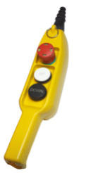 giovenzana P03 control pendant with 2 buttons and emergency stop