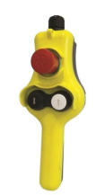 giovenzana HP03 ergonomic control pendant with 2 buttons  and emergency stop